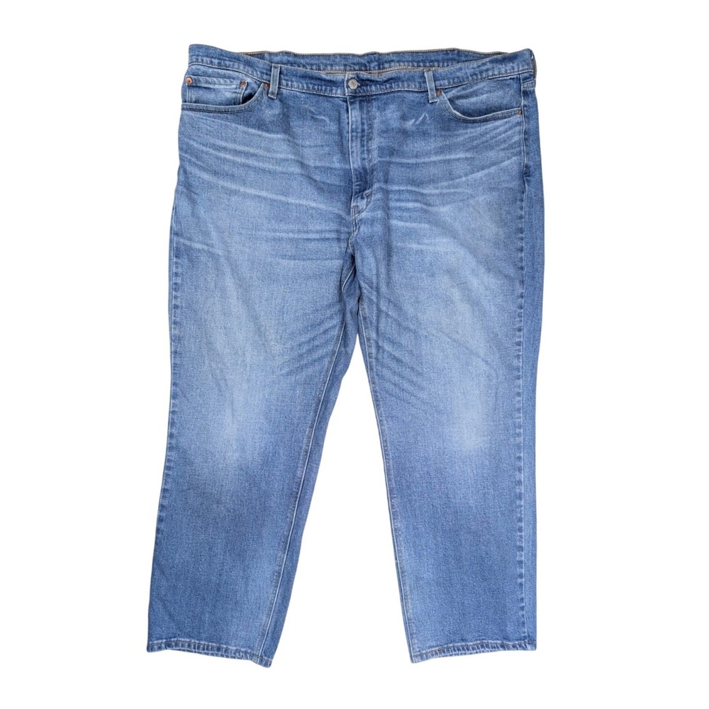 Levi's 541 Athletic Tapered Fit‎ Blue Denim Jeans Mens 44x30